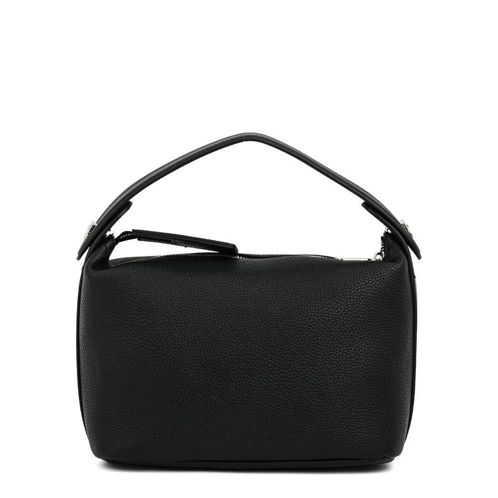 Cartera corte oval marion mediana negro