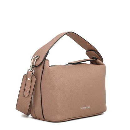 Cartera Corte Oval mediana marion rosa viejo