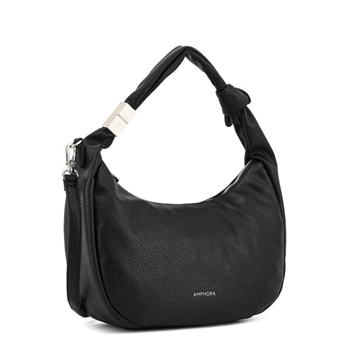 Cartera corte oval olivia grande negro