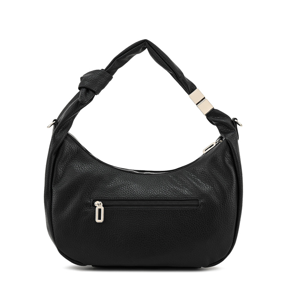 Cartera Corte Oval grande olivia negro