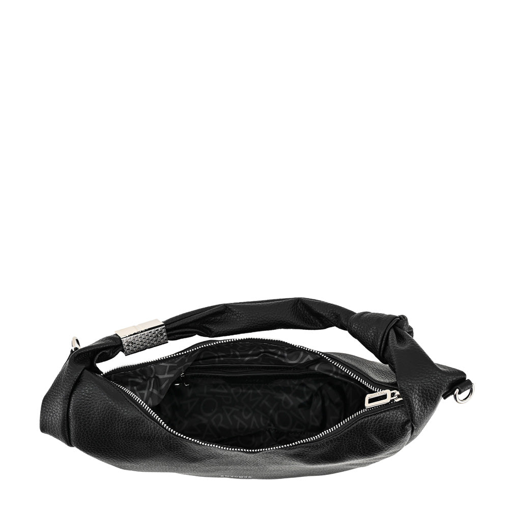 Cartera corte oval olivia grande negro
