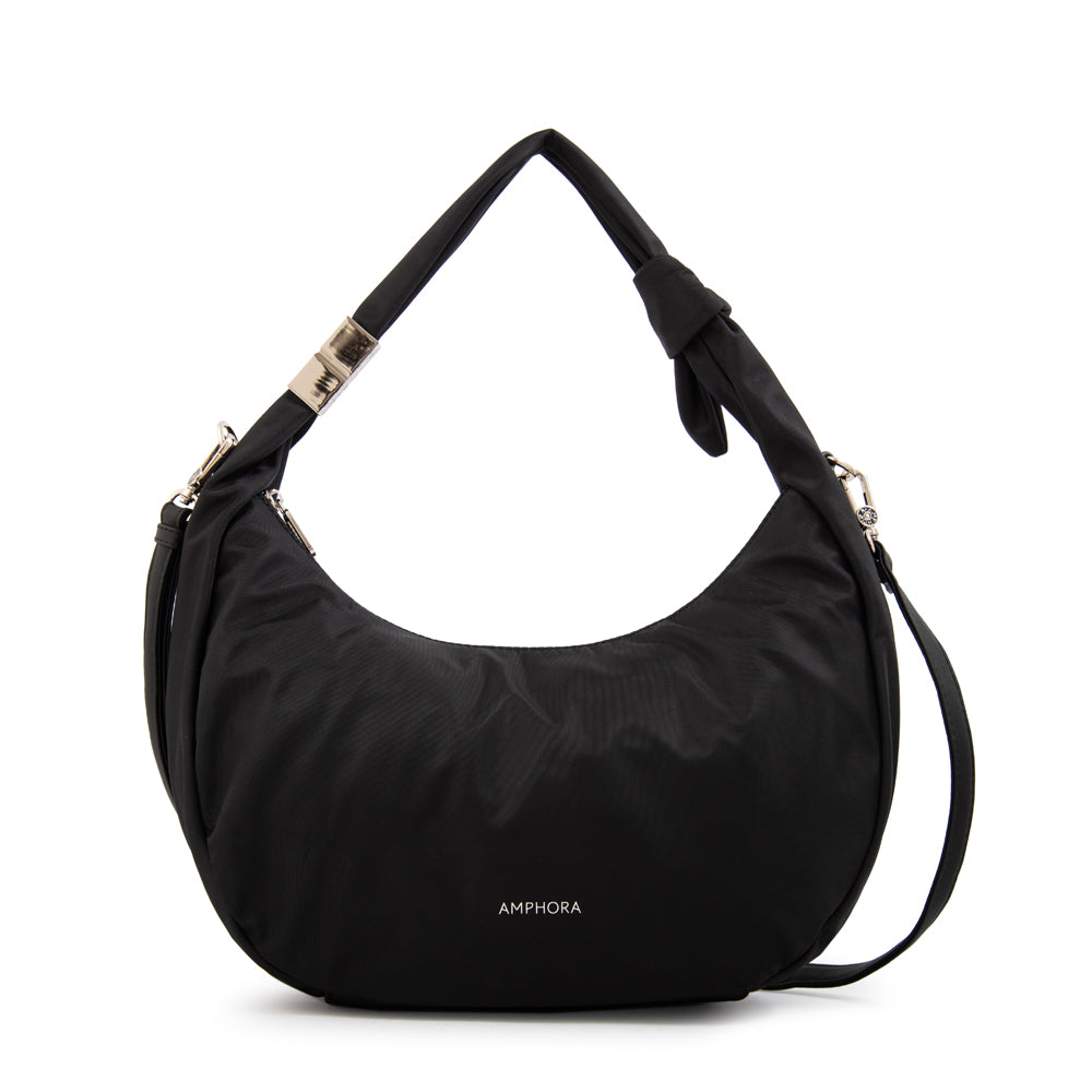 Cartera corte oval olivia grande negro