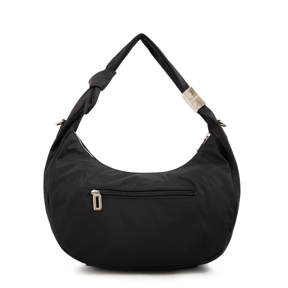 Cartera corte oval olivia grande negro