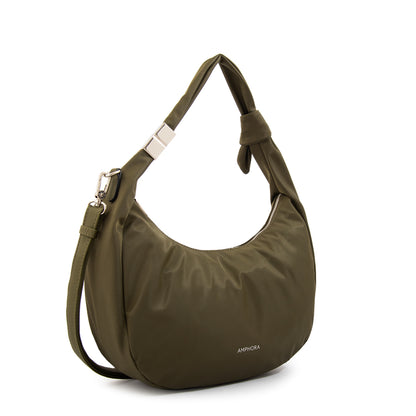Cartera Corte Oval olivia grande verde oliva