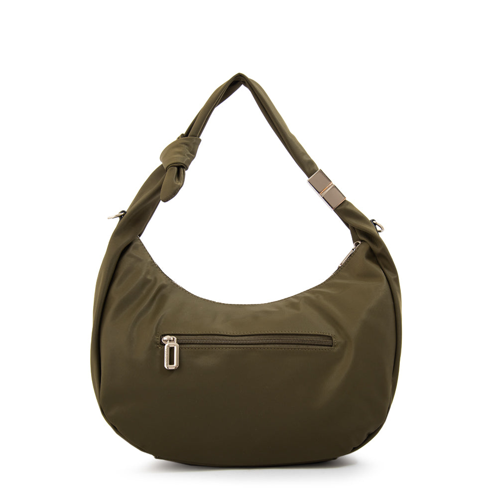 Cartera Corte Oval olivia grande verde oliva