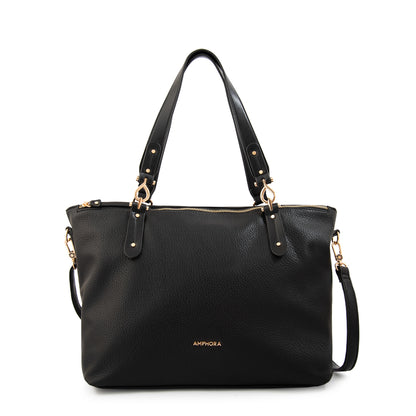 Cartera tote eugenia grande negro
