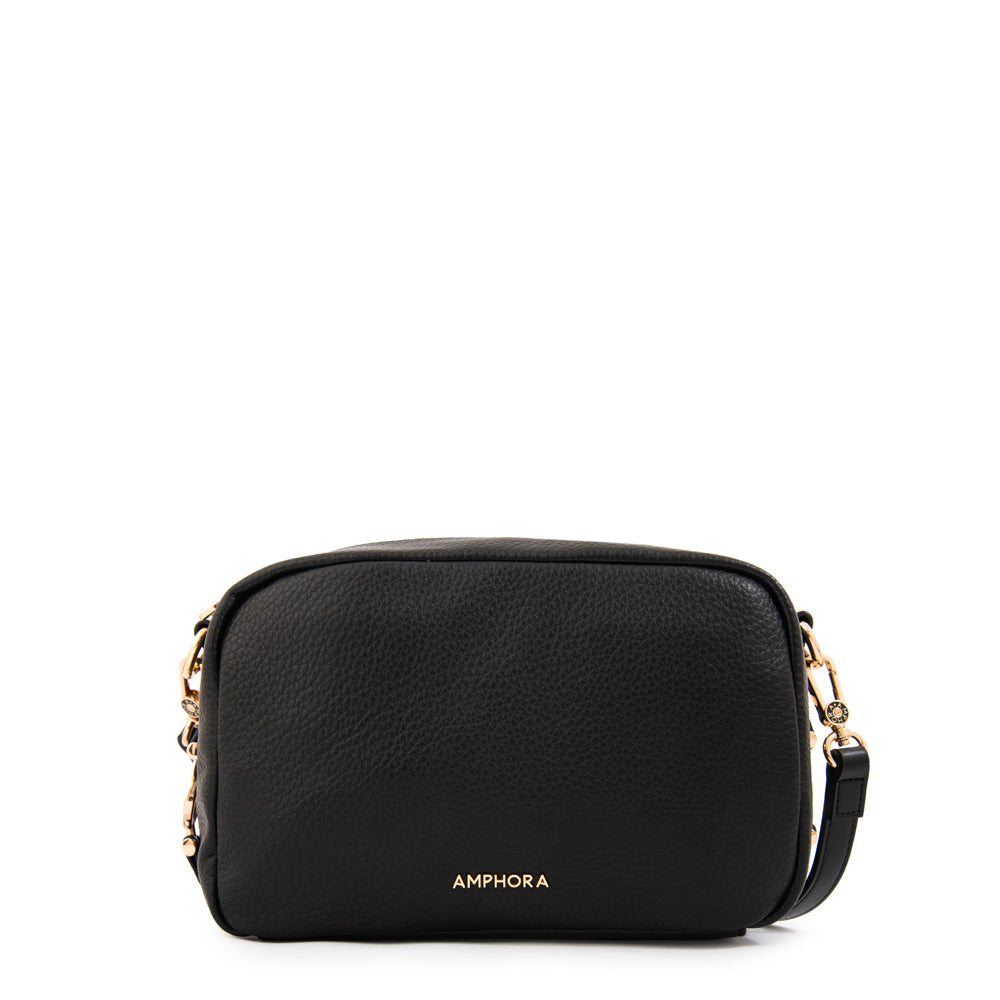 Cartera bandolera eugenia pequeña negro