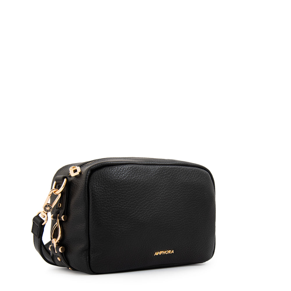 Cartera bandolera eugenia pequeña negro