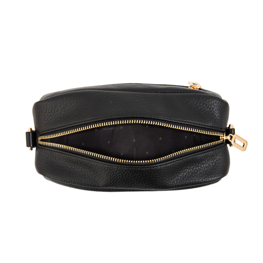 Cartera bandolera eugenia pequeña negro