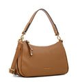 Cartera bandolera oval eugenia mediana camel