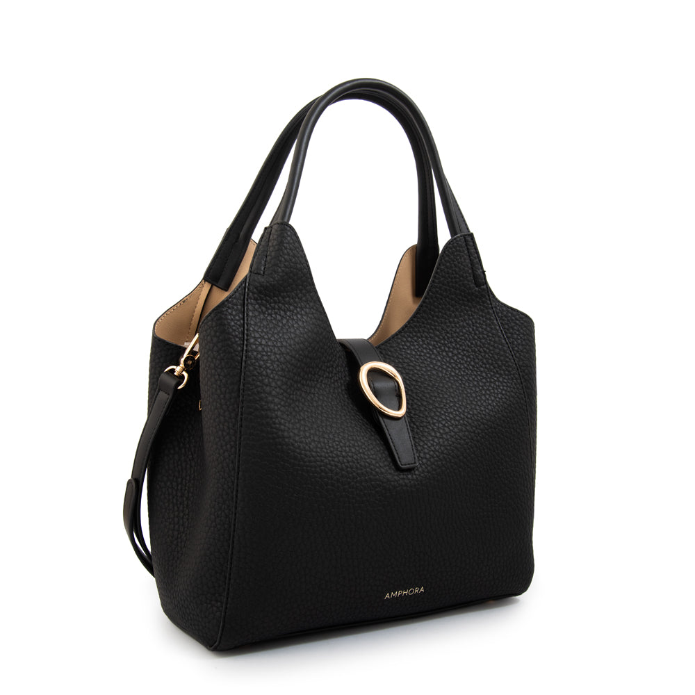 Cartera tote damaris grande negro