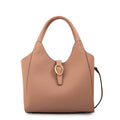 Cartera tote damaris grande rosa viejo