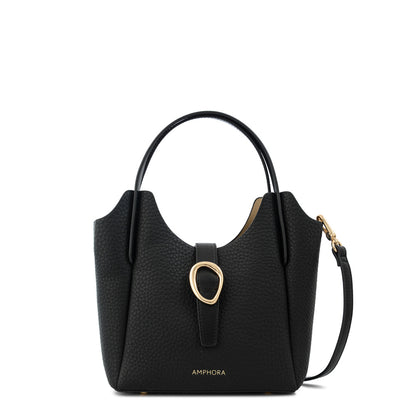 Cartera tote damaris pequeña negro