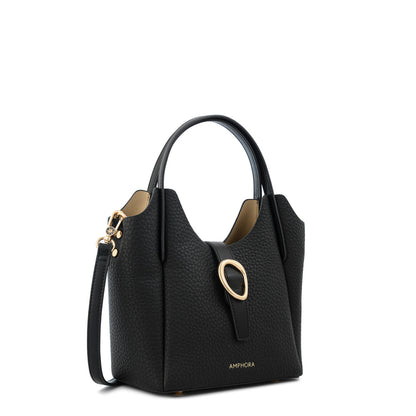 Cartera tote damaris pequeña negro