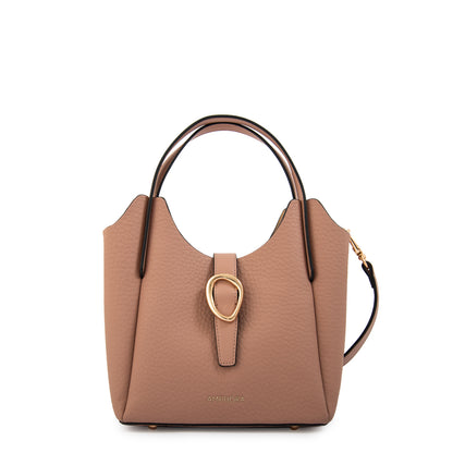 Cartera tote damaris pequeña rosa viejo