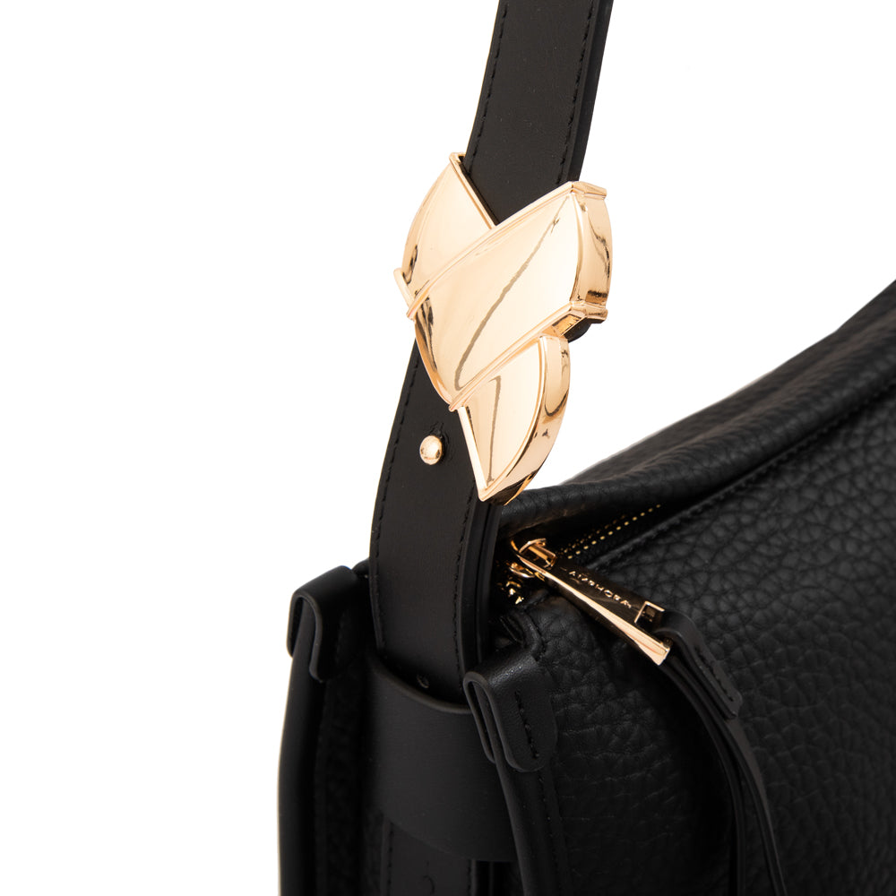 Cartera bandolera penelope pequeña negro