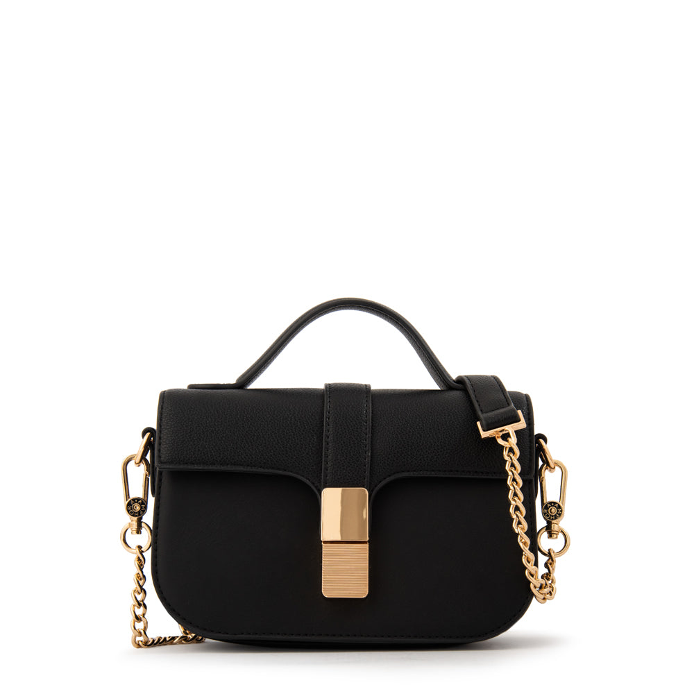 Cartera bandolera con tapa florencia pequeña