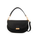 Cartera bandolera con tapa clary pequeña negro