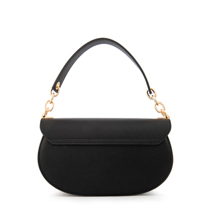 Cartera Bandolera con tapa clary pequeña negro