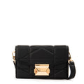 Cartera bandolera con tapa tonya pequeña negro