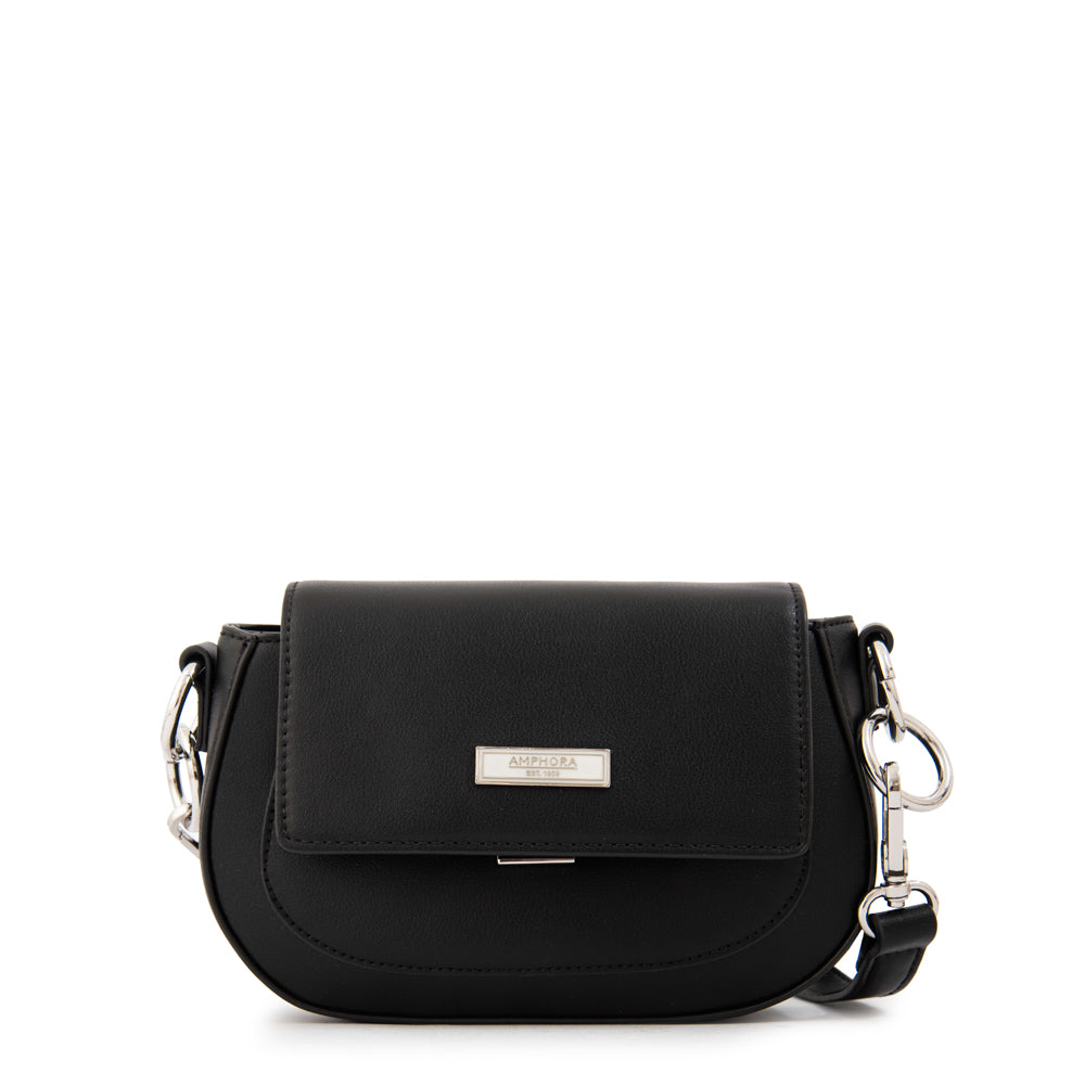 Cartera bandolera con tapa xime pequeña
