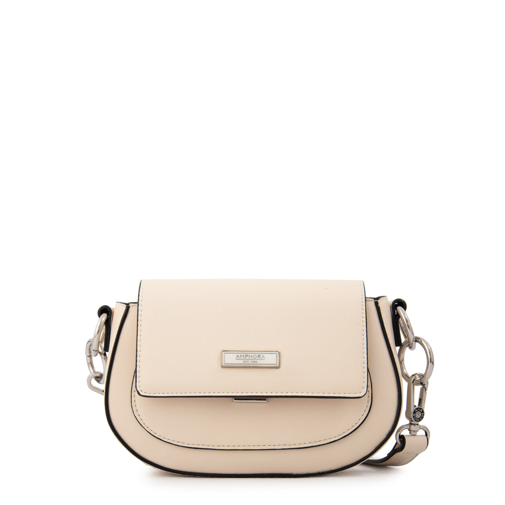 Cartera bandolera con tapa xime pequeña
