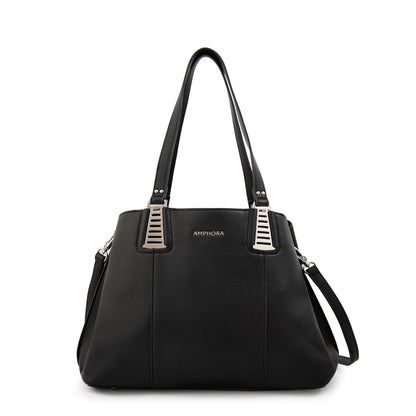 Cartera tote tonina mediana negro