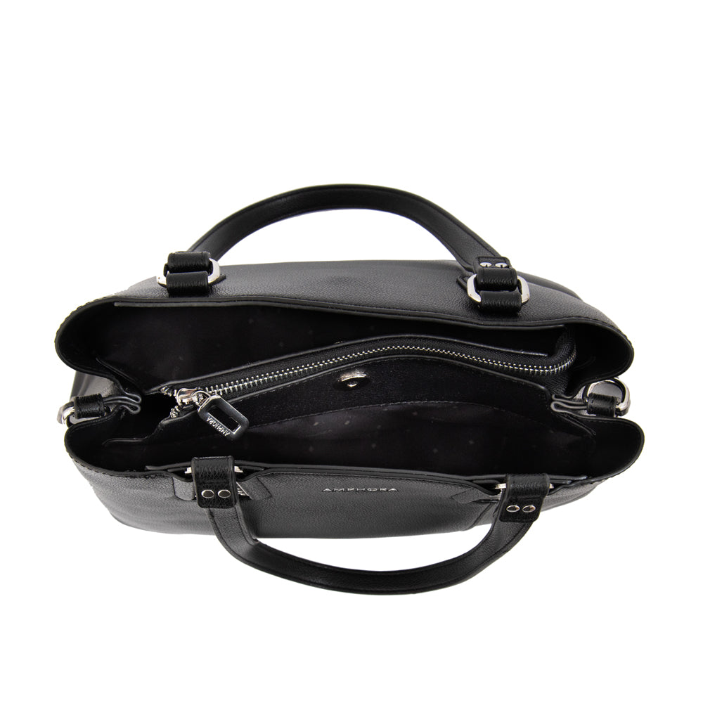 Cartera tote tonina mediana negro