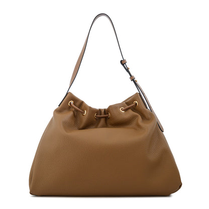 Cartera corte recto cifer mediana café