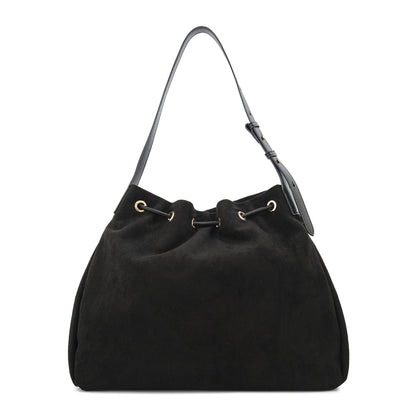 Cartera corte recto cifer mediana negro