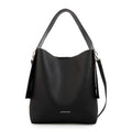 Cartera corte recto iris mediana negro
