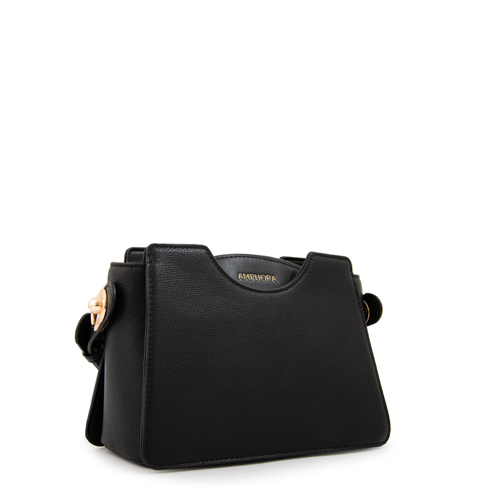 Cartera Bandolera carrie pequeña negro