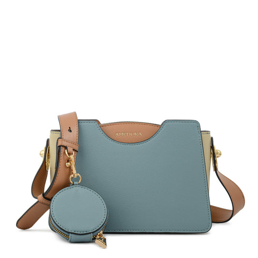 Cartera Bandolera carrie pequeña denim