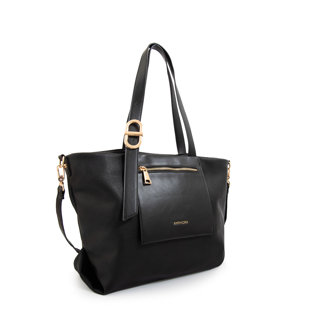 Cartera tote samanta grande negro