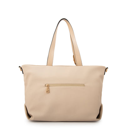 Cartera tote samanta grande beige