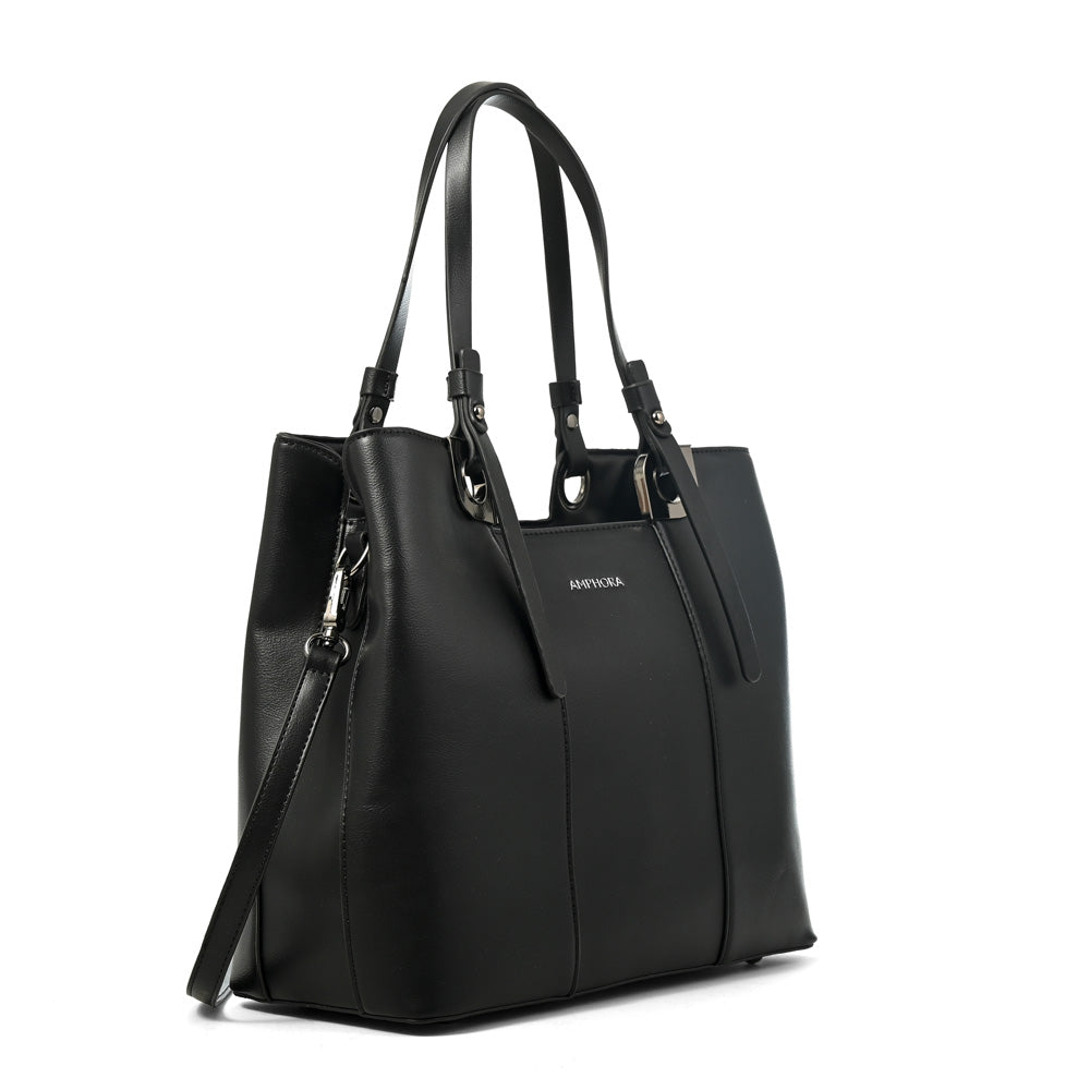 Cartera tote eliza grande negro