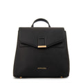 Mochila con tapa melissa mediana negro