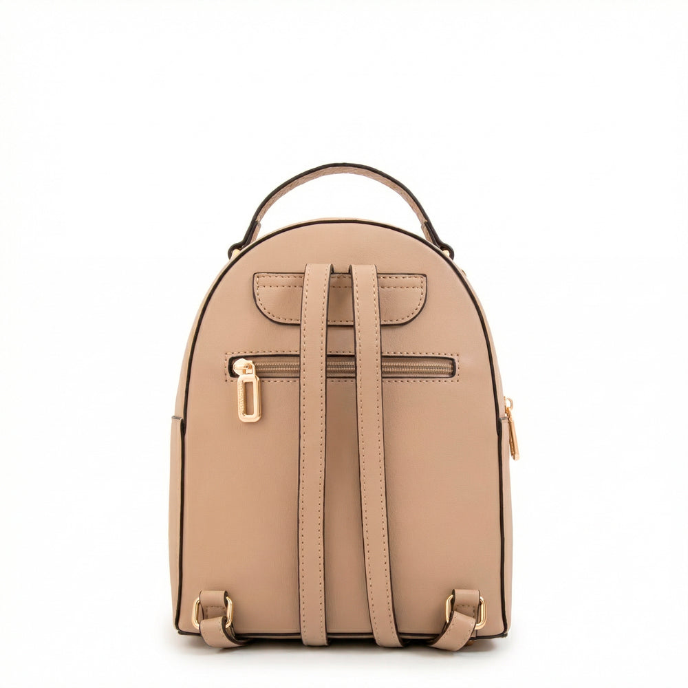 Mochila macarena pequeña beige