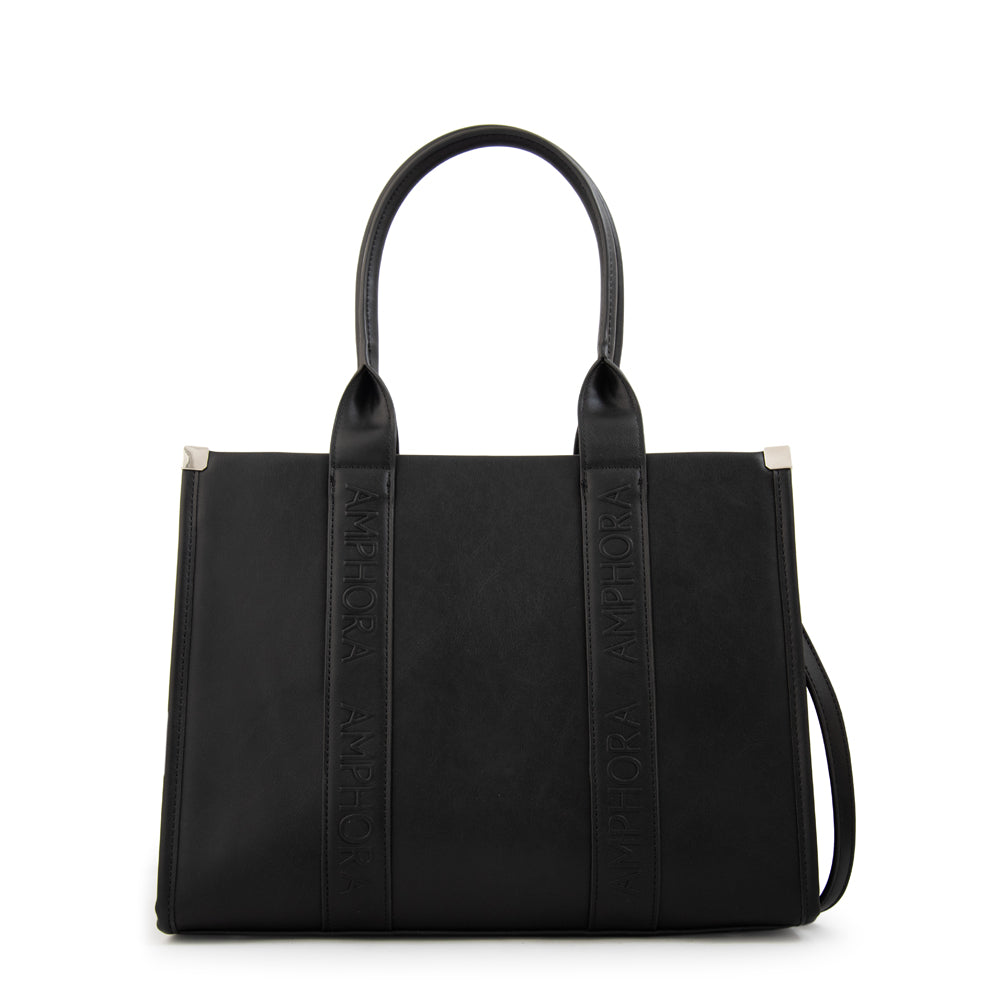 Cartera tote magdalena grande negro