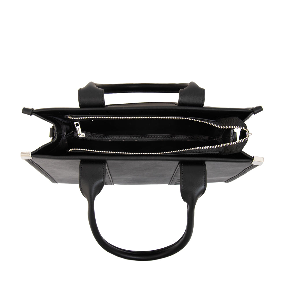 Cartera tote magdalena grande negro