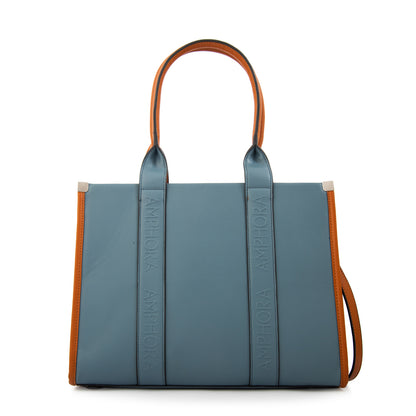 Cartera tote magdalena grande denim
