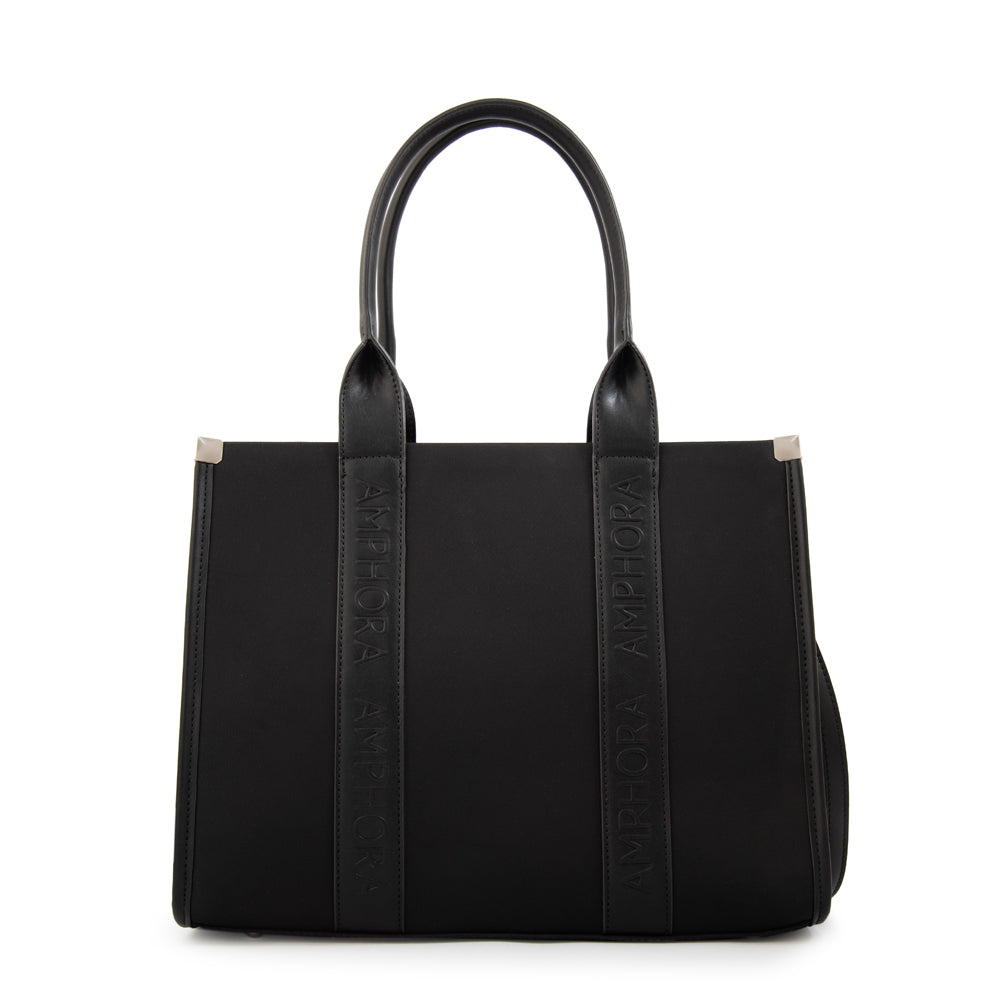 Cartera tote magdalena grande negro