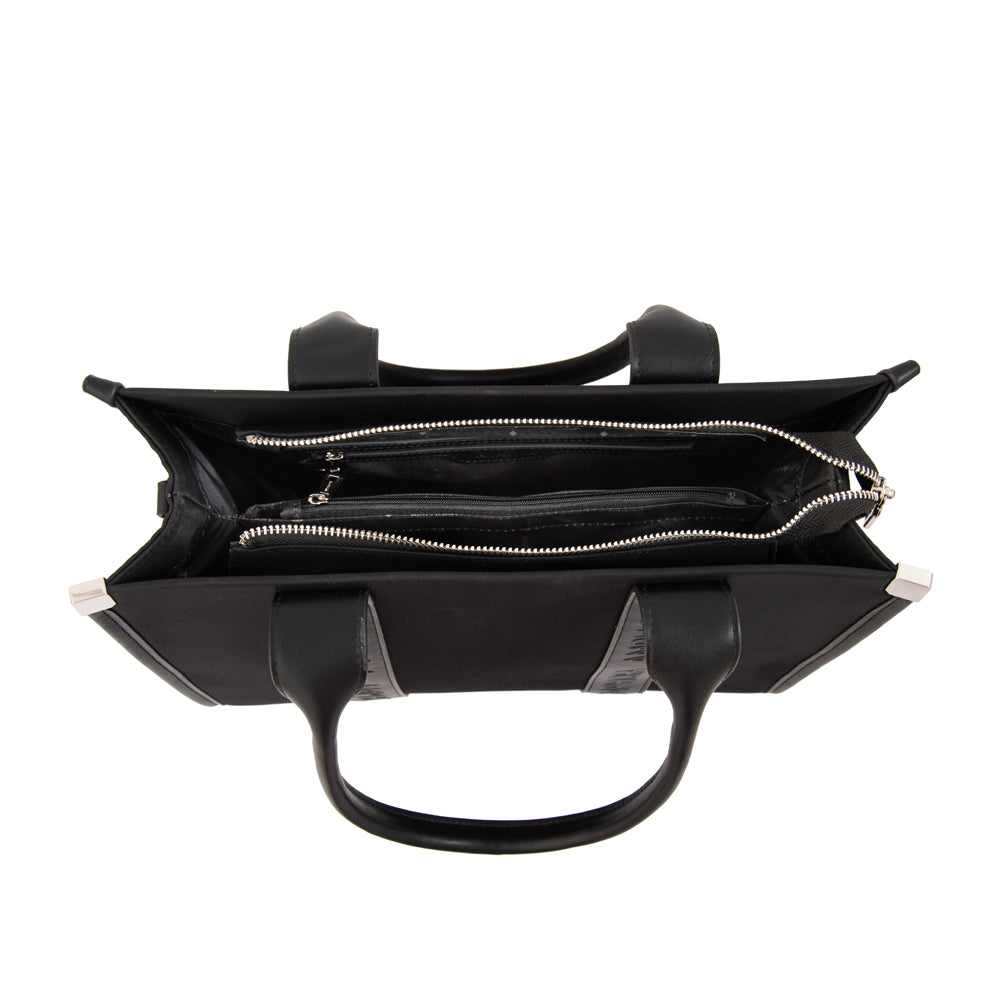 Cartera tote magdalena grande negro