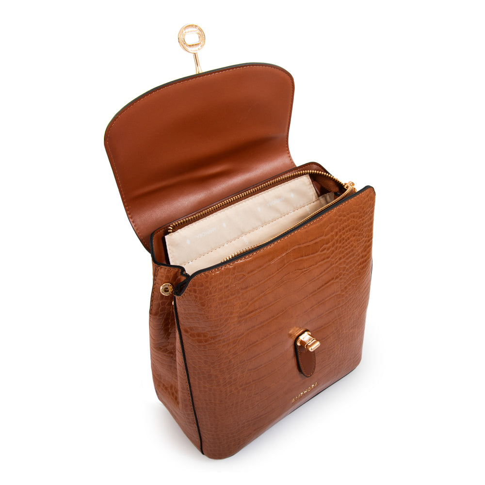 Mochila jenny mediana café
