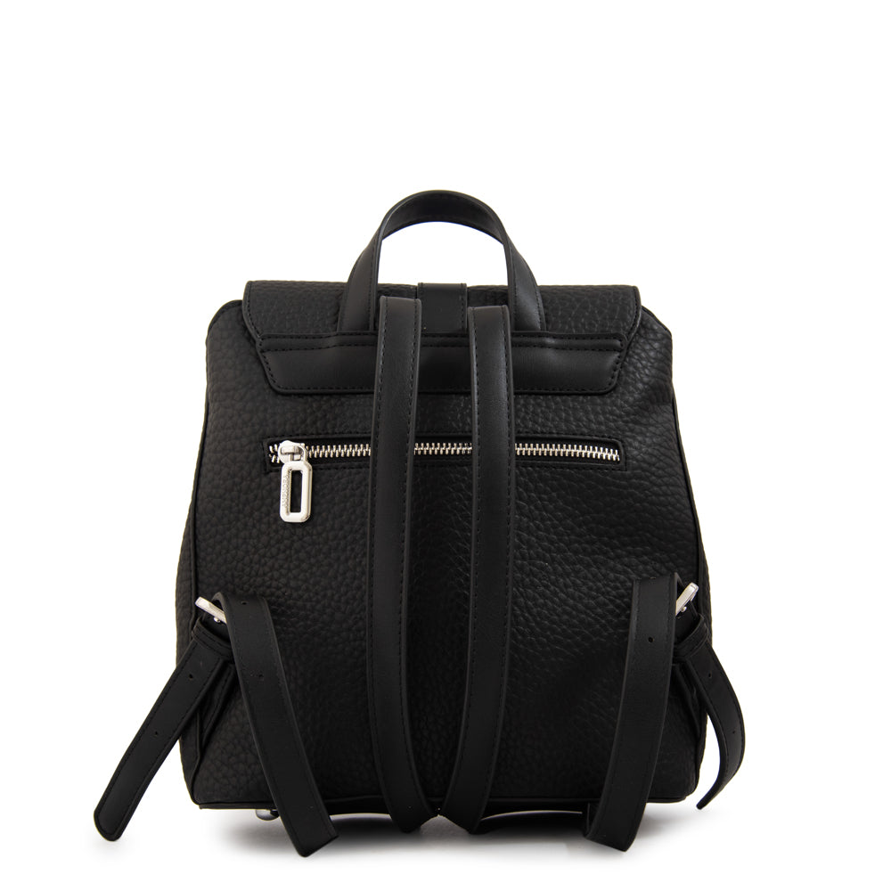 Mochila con tapa jenny pequeña negro