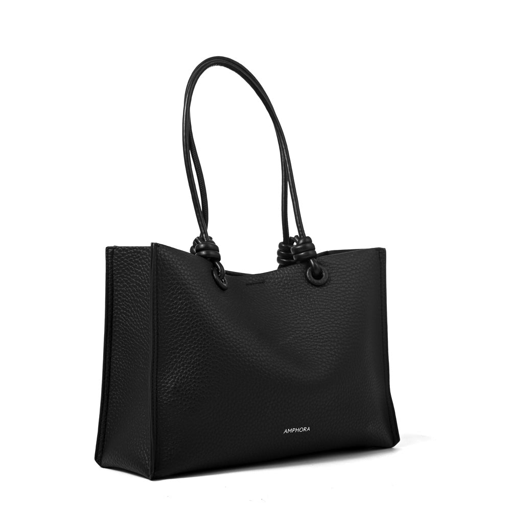 Cartera tote rose grande negro