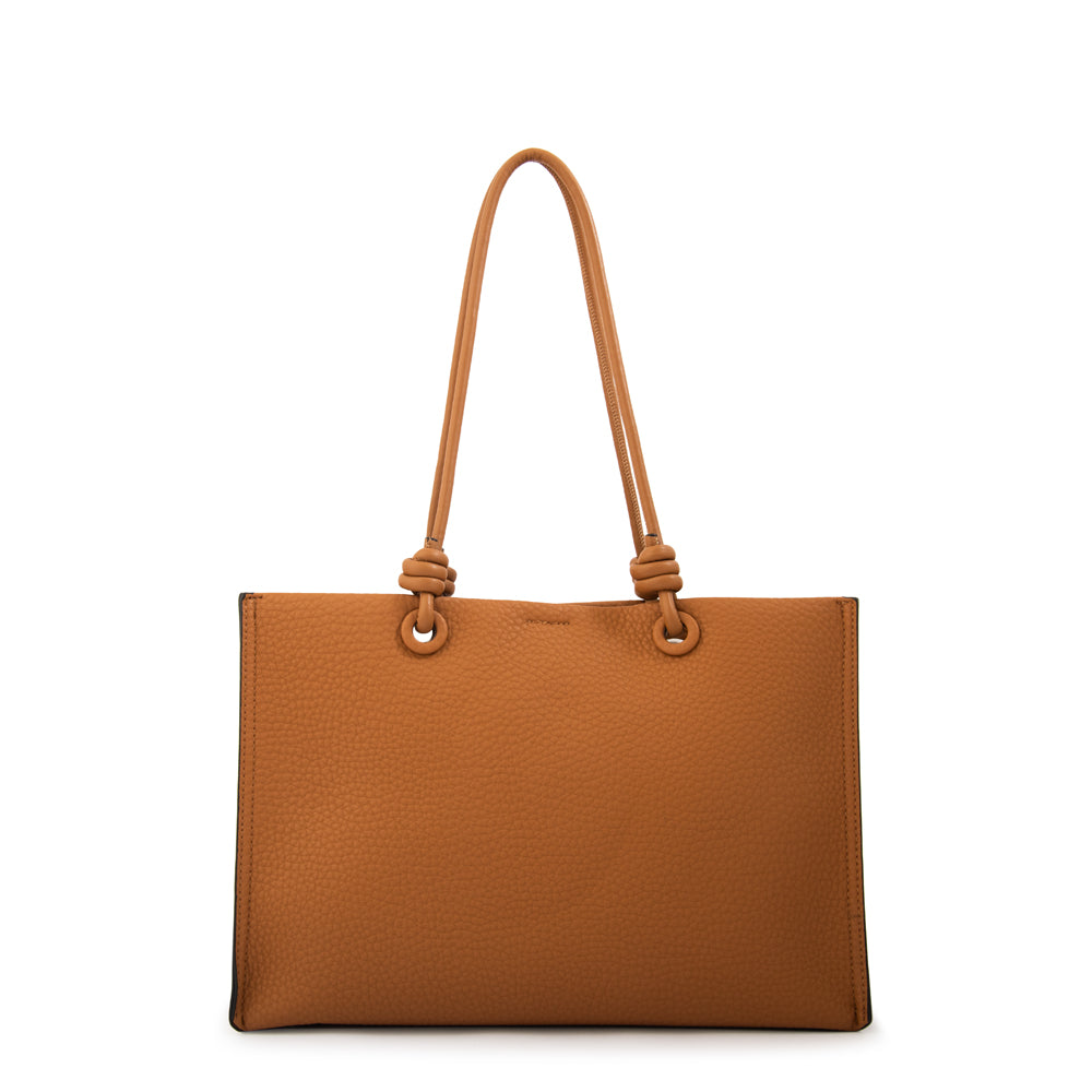 Cartera tote rose grande camel