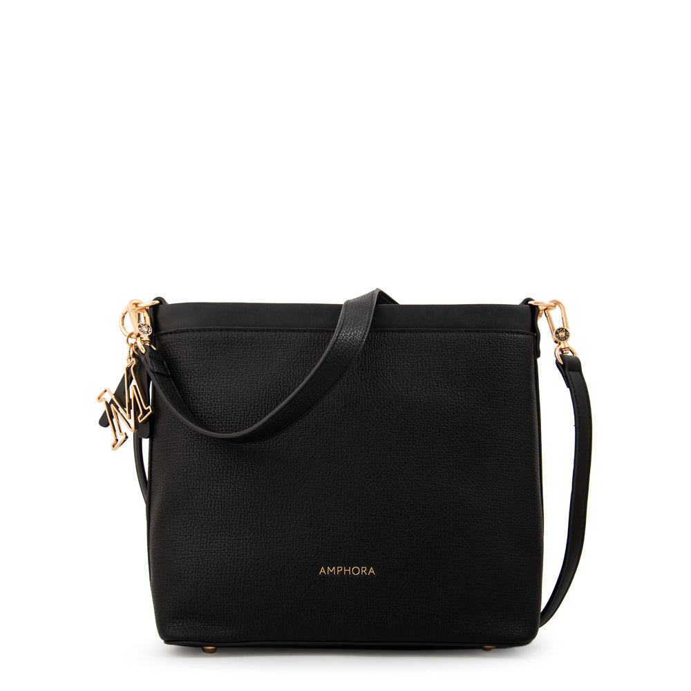 Cartera bandolera alegra grande negro