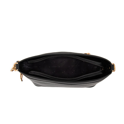 Cartera bandolera alegra grande negro