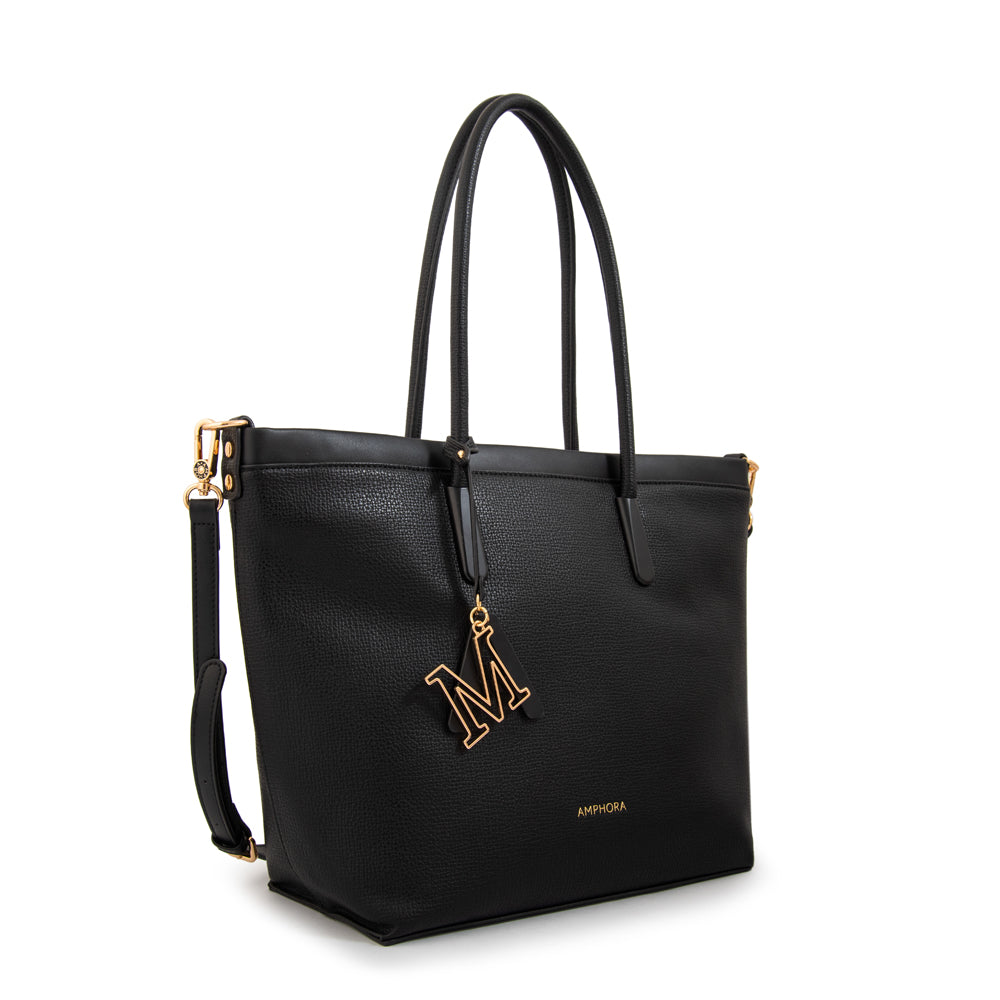 Cartera tote alegra grande negro